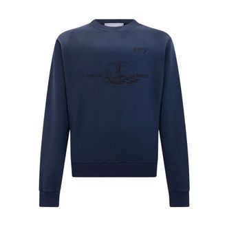 Iceberg Sweatshirt met ronde hals - Heren - Sweatshirts & Hoodies - Blauw - Maat: M