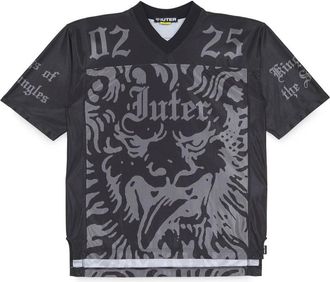 Iuter Katoenen Voetbalshirt - Heren - T-shirts - Zwart - S - Katoen - Tops