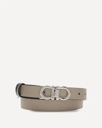 Ferragamo Reversible Gancini Belt Female 75