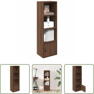 vidaXL vidaXL Libreria marrone - Libreria Rovere Marrone 31x24x102 cm in Legno Multistrato