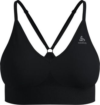 Odlo Seamless Low Padded Sport Bra Sport-BH f&uuml;r Damen | schwarz