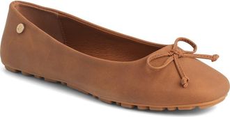 New York & Company Frankie Flat in Cognac at Nordstrom Rack, Size 7.5