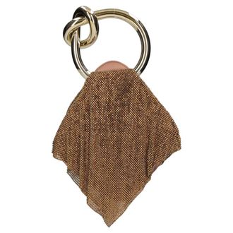 Benedetta Bruzziches Little Casper Bag - Dames - Handtassen - Oranje - ONE Size - Satijn - Tassen