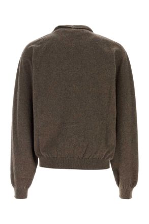 Magliano Mens Brown Cashmere Blend Sweater Md87_76 Exterior: Nylon Wool Maglieria