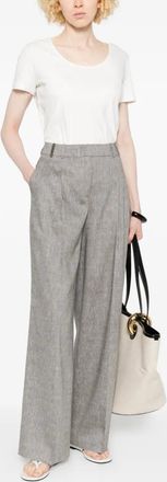 PESERICO Womens Pleated Trousers Ss26 W