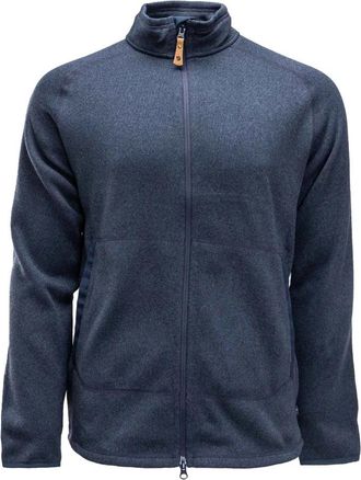 Fj&auml;llr&auml;ven Heren Ovik Sweatshirt Navy Blauw - Heren - Vesten met rits - Blauw - S - Polyester - Hoodies & sweatvesten