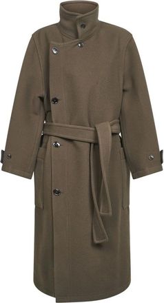 Christophe Lemaire Dames, Mantels, Beige, Maat: XS Wol