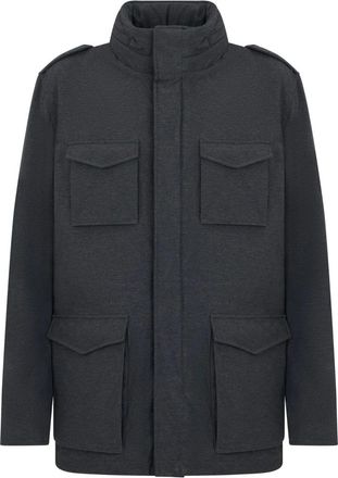 Herno Jacket with practical pockets - male - Herno - Light Jackets - Black - XL - Jackets