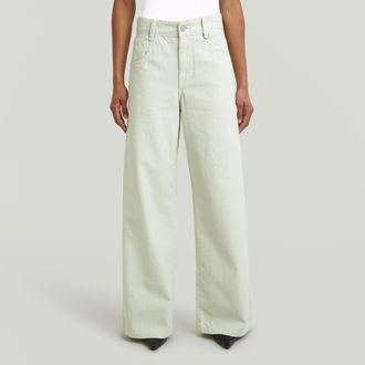 G-Star Skater High Loose Jeans - Groen - Dames