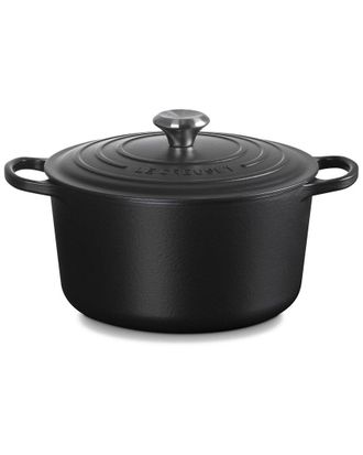 LE CREUSET Signature Licorice 6.5 Qt Dutch Oven