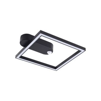 Lindby L&aacute;mpara De Techo yulla En Negro Aluminio - Lindby