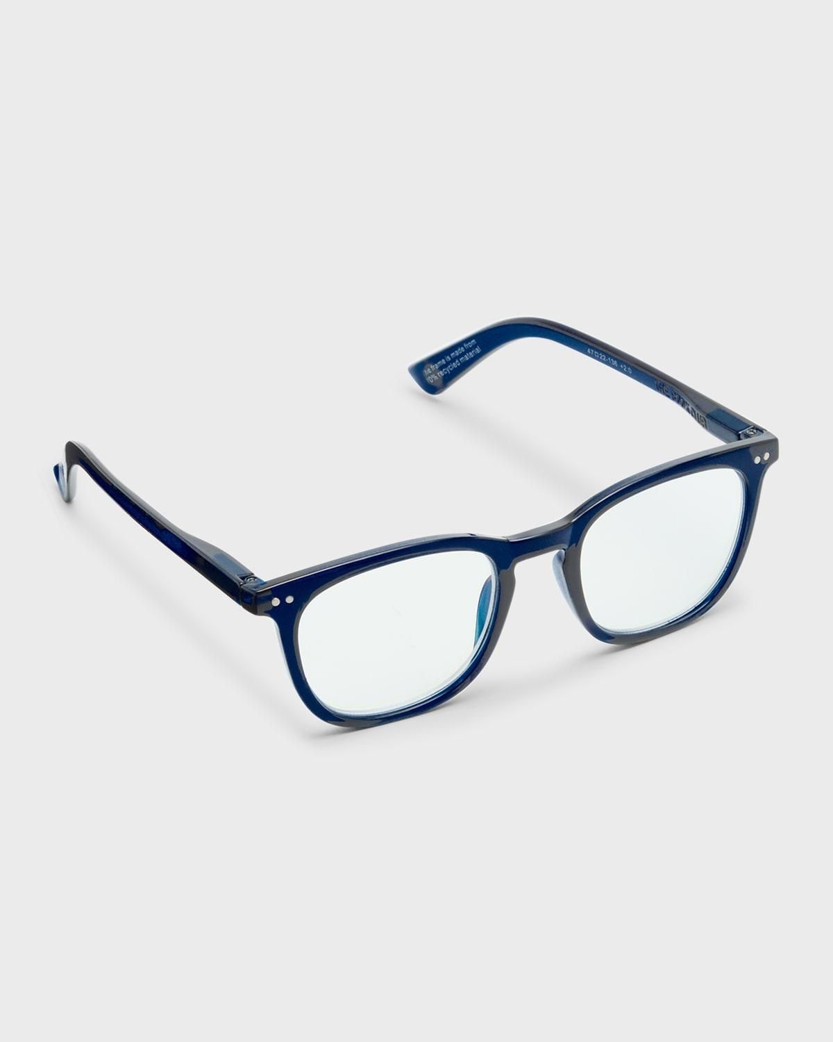 メガネ GUCCI Gucci - GG1340O - 003 blue blue transparent Gucci GG1340O 003 glasses | Buy online now | SmartBuyGlasses US