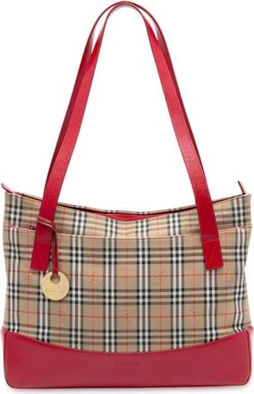 Burberry Pre-owned Tote Bags, female, Multicolor, Size: ONE SIZE Pre-owned Tote Bag