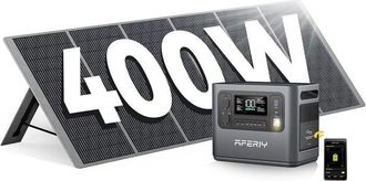 OEM Generador Solar - Aferiy - 2400w 2048wh Lifepo4 - Panel 400w - 13 Salidas