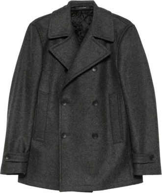 Tagliatore Blazers, male, Gray, Size: M Monaco Coat
