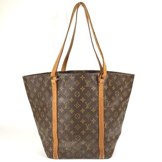 Louis Vuitton Brown Monogram Monogram Shoulder Bag Tote Bag (Pre-Owned)