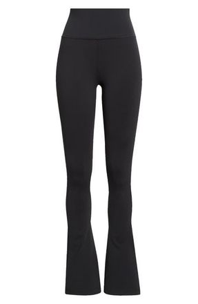 SPLITS59 Raquel High Waist Supplex Flare Leg Pants in Black at Nordstrom, Size X-Small