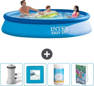 Intex Piscina Easy Set Redonda - 366x76 Cm - 7-piezas Scb114