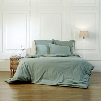 Febronie Funda n&oacute;rdica algod&oacute;n verde celad&oacute;n 240x220