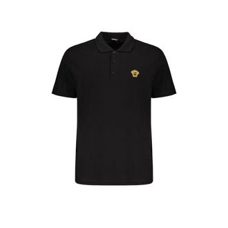 Versace Zwarte Katoenen T-Shirt