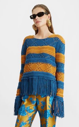 La DoubleJ Playa Sweater Blue Petrol at Nordstrom, Size X-Large