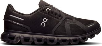 On Black Cloud 6 Breathable Mesh Running Sneakers