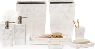 Pigeon and Poodle Andria Pearlized Toothbrush Holder at Nordstrom