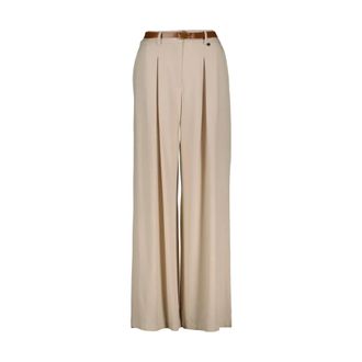 Amélie & Amélie Wide Trousers, female, Beige, L, Ecru Trousers