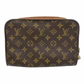 Louis Vuitton Brown Clutch Bag (Pre-Owned)