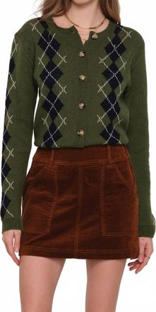 Heartloom Elaine Mini Skirt In Saddle