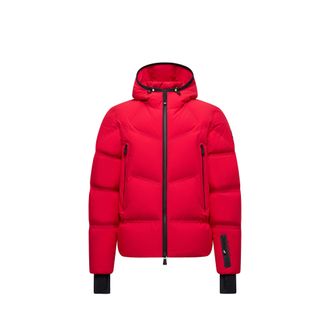 Moncler Moncler Angren Hooded Insulated Ski Jacket, Men, Red, Size: 2