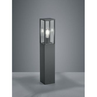 Trio Poste Alto De Exterior Garonne Antracita H80 Cm Lighting