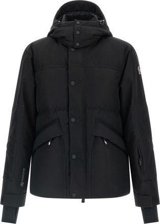 Moncler Black Solid Hood Jacket