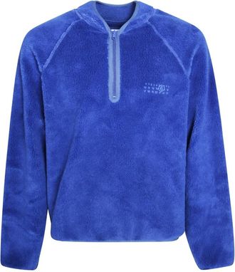 Maison Margiela Sweatshirts - Heren - Sweatshirts - Blauw - L - Hoodies & sweatvesten