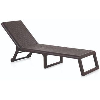SP Berner Lettino pieghevole con ruote colore: weng&eacute; 58x42x199cm modello: dream sp berner
