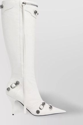 Balenciaga lambskin leather knee-high boots