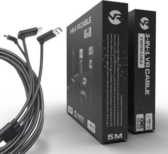 OEM Cable 3 En 1 Para Htc Vive Vortexvr