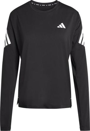 adidas Adi365 Iconic Stripes L/S Laufshirt f&uuml;r Damen | schwarz