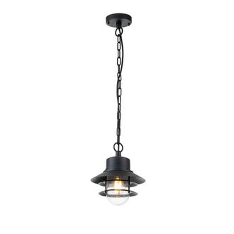 Netlighting Copenhagen Outdoor Dome Wall Lamp Black IP44