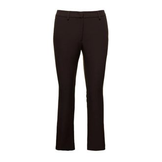 Pantaloni Torino Pantalones Slim-fit - Trousers - Mujer - Marr&oacute;n - XL