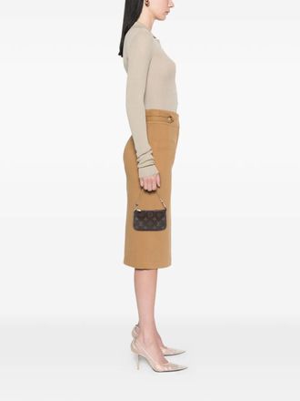 Louis Vuitton 2021 Monogram Mini Pochette Accessoires handbag - Bruin