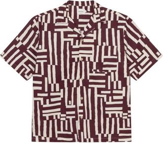 Dedicated Shirt Marstrand Hemd f&uuml;r Herren | braun