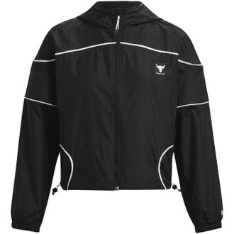 Under Armour Heren Project Rock Reflecterende Hooded Jacket (Zwart)