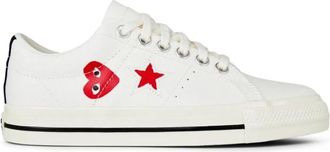 Comme Des Gar&ccedil;ons One Star OX Sneakers - Dames - Sneakers - Wit - 36 EU - Katoen - Schoenen