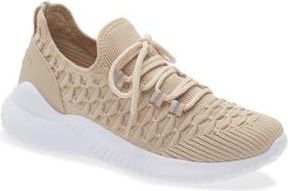 Elie Tahari Textured Knit Sneaker in Natural at Nordstrom Rack, Size 8.5