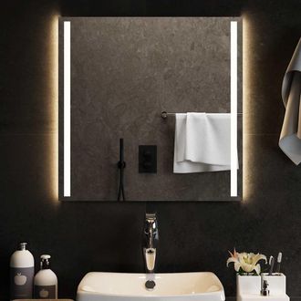 vidaXL Espejo De Ba&ntilde;o Con Led 60x60 Cm Vidaxl