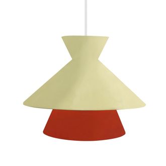 Tosel Suspensi&oacute;n metal Alt.110cm beige ;Pantalla: beige