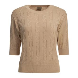 Rakk&igrave; Maglia Almeria - - Knitwear - Donna - Rosa - 2XL