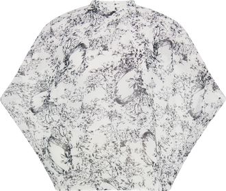 Dreimaster Dreimaster Blouse Dames zwart wit