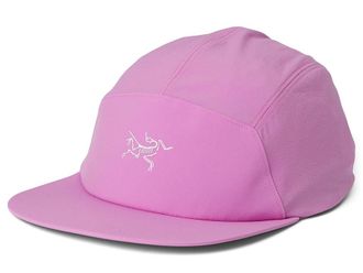 Arc'teryx Gamma 5 Panel Cap Traditional Hats Alpenglow/Pink Glow : SM/MD, Elastane/Mesh/Nylon